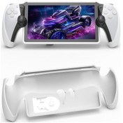 Resim Cbtx Ps5 Portal İçin Jys-p5191 Tpu Koruyucu Kılıf Oyunu Konsolu Kickstand İle Anti Damla Kabuğu Beyaz 