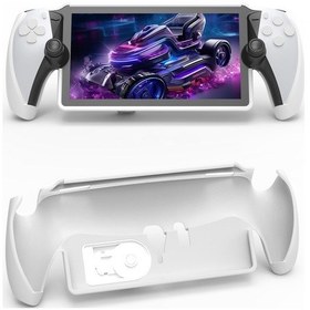 Resim Cbtx Ps5 Portal İçin Jys-p5191 Tpu Koruyucu Kılıf Oyunu Konsolu Kickstand İle Anti Damla Kabuğu Beyaz 