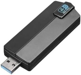 Resim Everest EVERLINK EWA1800 1800Mbps 2.4GHz/5GHz WIFI-6 AX1800 RTL8832 2 * 3.5dBi USB3.0 Kablosuz Adaptör 