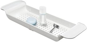 Resim Madesmart 79015 raf için uzatılabilir küvet plastik beyaz 55 x 17 x 5 cm 
