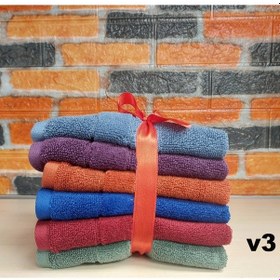 Resim Özdilek Svv Border -6 Lı- Kalın & Yumuşak Mutfak Havlusu 33x33 - V3 Bej 