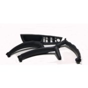 Resim BMG Bmw X6 E71 Siyah Iç Kapı Kolu Tutamağı Set (4 Parça) 51416975791 
