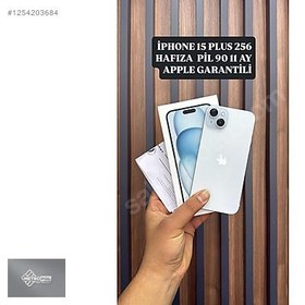 Resim Apple iPhone 15 Plus İkinci El TR | 256 GB | Mavi 