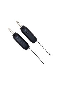 Resim Ayt Magicvoice Mv-19586 Uhf Gitar Tip Kablosuz Mikrofon 6.3mm Kablosuz Gitar Müzik Aleti Cihazı 40 Metre Çekim 