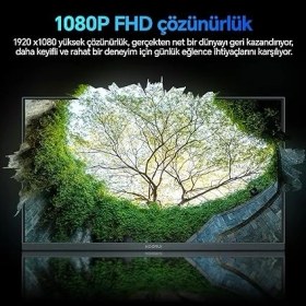 Resim E2412F 24 Inç Monitör Full Hd, 100 Hz, 5ms, Göz Konforu, Srgb%99 Farbumfangs, (1920 x 1080, Hdmı, Vga, Neigbar, Vesa 75X75) 
