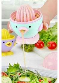 Resim Şirin Limon Portakal Sıkacağı Karışık Renkli Açık Gri 