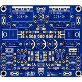 Resim 200 Watt Mono Tek Kanal Amfi Devresi Socl 506 2Sc5200 - 2Sa1943 