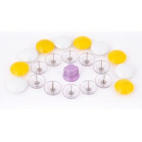 Resim Nevto Nevresim Tokası az 3 cm Kalınlıkta 2 adet KALIN Yorgan için Sarı 