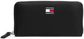 Resim TOMMY HILFIGER TJW COOL LARGE ZA Kadın Cüzdan, Siyah, Tek Beden 