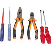 Resim freed 6 li set pense yankeski kontrol kalemi yıldız düz tornavida yıldız düz 6lı set takım 