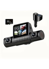 Resim Gateesat 1080p Hd Gece Görüşlü 4 Kameralı Araç Kamerası Ön Sol Sağ Arka 32gb Kart Ve Araç Şarjı 