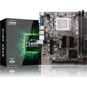 Resim Jingsha G41 Intel G41 1600 MHz DDR3 Soket 775 mATX Anakart 