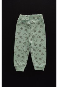 Resim BABYİBO Unisex Bebek 4 Adet %100 Pamuk Bebek Tek Alt Seti , Pijama, Alt Giyim , Bebek Giyim 