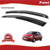 Resim Opel Corsa D Van Mügen Cam Rüzgarlığı 2006-2014 Arası 2 Li Takım N11.6407 