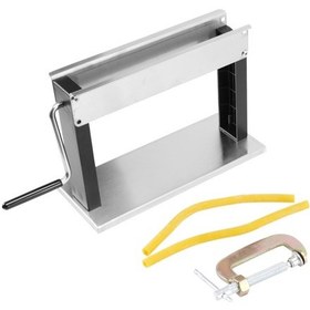 Resim Yumurta Soyma Makinesi Manuel Ev Tipi Taşınabilir El Rulosu Bıldırcın Yumurta Soyma Makinesi 