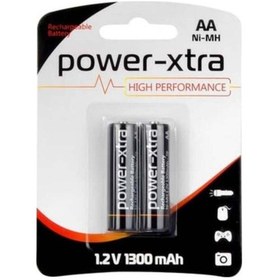 Resim 1.2v 1300 Mah Aa Size Ni-mh Şarj Edilebilir Pil - 2li Blister 