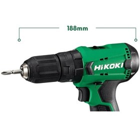 Resim Hikoki DV18DA-5.0 18V/2.0Ah 50Nm Çift Akülü Şarjlı Darbeli Matkap 