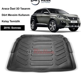 Resim Peugeot 3008 Bagaj Havuzu 2016-2018 Arası Rizline 