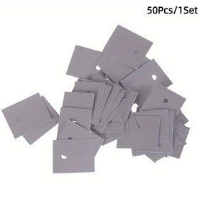 Resim 50 Adet TO-247 Transistör Silikon İzolatör - Yüksek Kaliteli 20x25mm (0.79x0.98in) Isıya Dayanıklı, İletken Olmayan Pedler Elektronik Projeler, PCB Montaj ve Isı Dağıtımı İçin - Güvenli Transistör Montajı, Hassas Kesim, Esnek İzolasyon, DIY Tutkunları için Dayanıklı Silikon Levhalar 