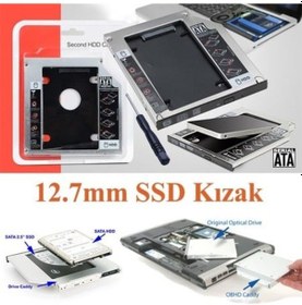 Resim Hard Disk Dvd Kutusu Hdd Cady 12.7 Mm 