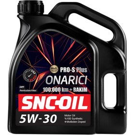 Resim Snc Oil 100.000 Km+ Pro-S Plus Onarıcı 5W-30 Motor Yağı 4 Litre 