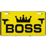 Resim E-BİKE PLAKALIK BOSS SARI 