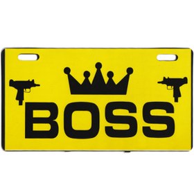 Resim E-BİKE PLAKALIK BOSS SARI 