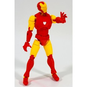 Resim Hunga Iron Man Oynar Eklemli Hareketli Robot Oyuncak Aksiyon Figürü Dummy 