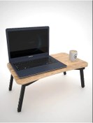 Resim Nym Concept Laptop Sehpası Seyyar Kahvaltı Masası Katlanır Çalışma Sehpası 