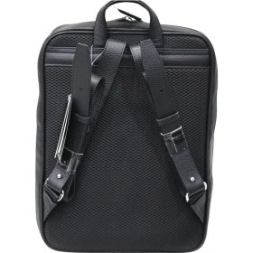 Resim Guard Siyah Yatay Deri Sırt Çantası Çok Renkli 