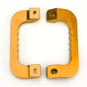 Resim Hightower 2 Adet Altın Renk Kapı Kolu Polise Alüminyum Alaşımlı Ön Kapı Kolu Aksesuarı Hiace 