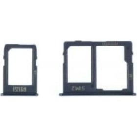 Resim Telefon Kulübesi Samsung J6 Plus J610 2 Uyumlu Sim Uyumlu Sim Kapağı Tepsisi Beyaz 