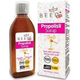 Resim Beeo Up Balli Propolis Şurup 150 ML 
