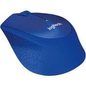 Resim Logitech 910-004910 M330 Silent Sessiz Plus Kablosuz Blue Mavi Mouse 