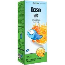 Resim Ocean Multi Şurup Ballı ve Portakal Aromalı 150 ml 