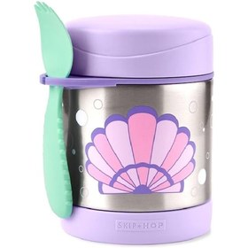 Resim Skip Hop Spark Style Paslanmaz Çelik Termos Deniz Kabuğu Çok Renkli 