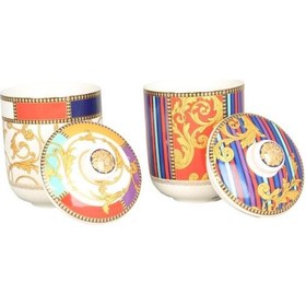 Resim Lucky Art Valencia Bone 2 Li Kavanoz Seti 17 Cm Lygk006 Çok renkli 