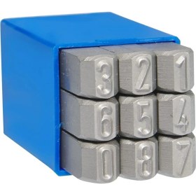Resim Gravurem Çelik Rakam Takımı 8 mm 