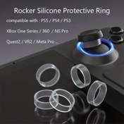 Resim Rocker Koruma Yüzük PS 3 4 5 Anti-çarpışma Yardım Yüzükleri PS4 PS3 XBOXONE XBOX Serisi Için Kauçuk Silikon Joystick Kapağı 