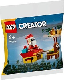 Resim LEGO Creator Noel Baba’nın Kızağı 30670 