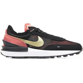 Resim Nike Waffle One Sneaker Siyah Kadın Günlük Spor Ayakkabı Siyah 