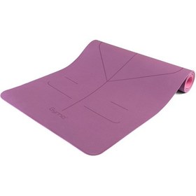 Resim Gymo Ultragrip Hizalamalı 6mm Tpe Yoga Matı Pilates Minderi Mürdüm Mor 