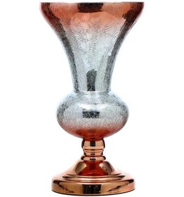 Resim Vitale Bronz Silver Vazo 22 20 42 Cm Renkli 