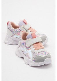 Resim Mnpc Kız Çocuk Beyaz Hakiki Deri Spor Ayakkabı 25y 