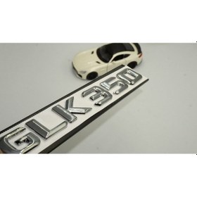 Resim Glk 350 Bagaj Krom Metal 3m 3d Yazı Logo Uyumlu 