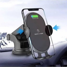 Resim Wondernest Araba İçin Akıllı Kablosuz Şarj Cihazı Ve Telefon Tutucu Std 