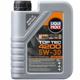 Resim Liqui Moly Top Tec 4200 5W-30 Longlife III Motor Yağı 4 x 1 L 