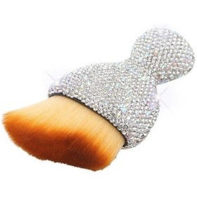 Resim Araba Temizleme Fırçası Klima Hava Çıkışı Tozu Süpürmek Için Elmas Kaplı Fırça Yumuşak Fırça Araba Toz Giderme Boşluk Fırçası Fs70vw Beyaz - Gümüş 