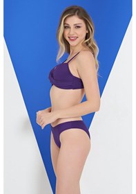 Resim Ruko Maio 2309-1 Dönmeli Straplez İnce Belli Bikini 001 