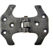 Resim Skygo Antika Tarz Dekoratif Pirinç Fit Menteşe - 67 mm, Oksit 